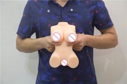 Silicone material no smell long life torso sex doll 1.6 kg to 8 kg easy carry pocket sex product from automatic woman
